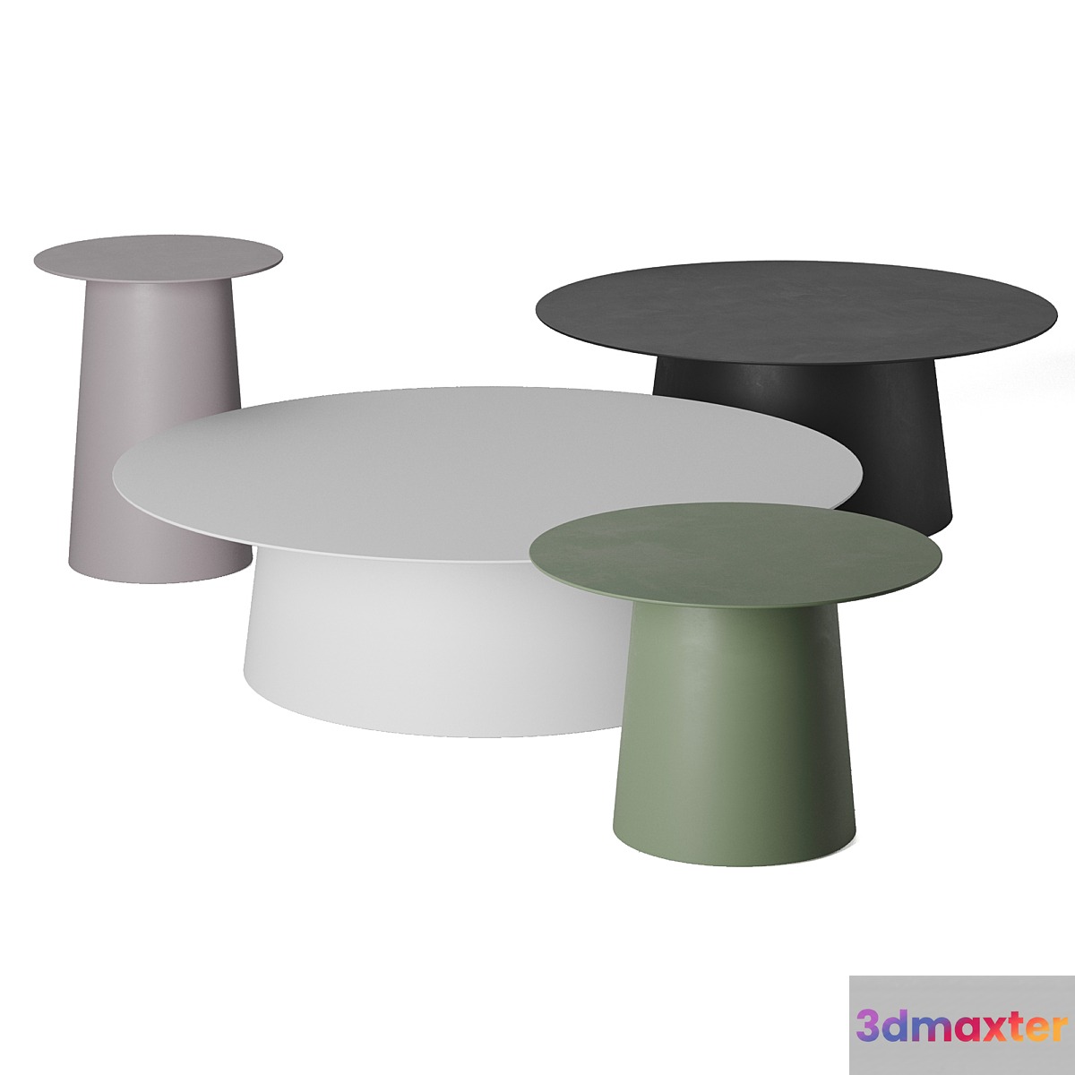 Circula table set. Blu Dot.