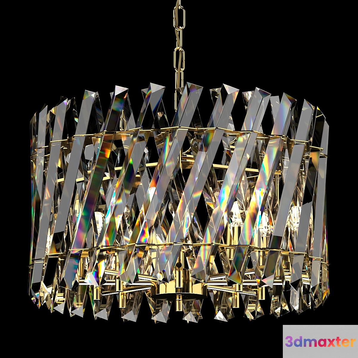 Odeon light Selva 47968 Gold 3D Max