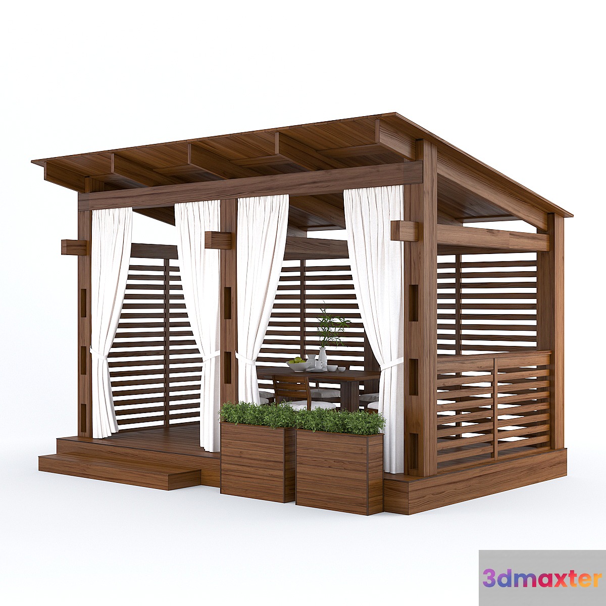 Garden Gazebo 3D Max