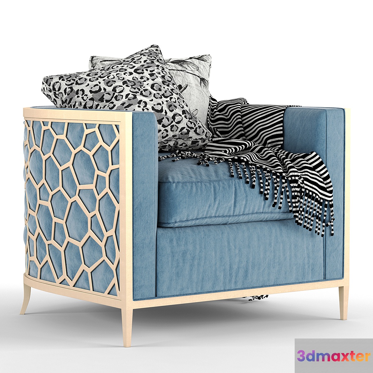 Ice Breaker Caracole chair 3D Max