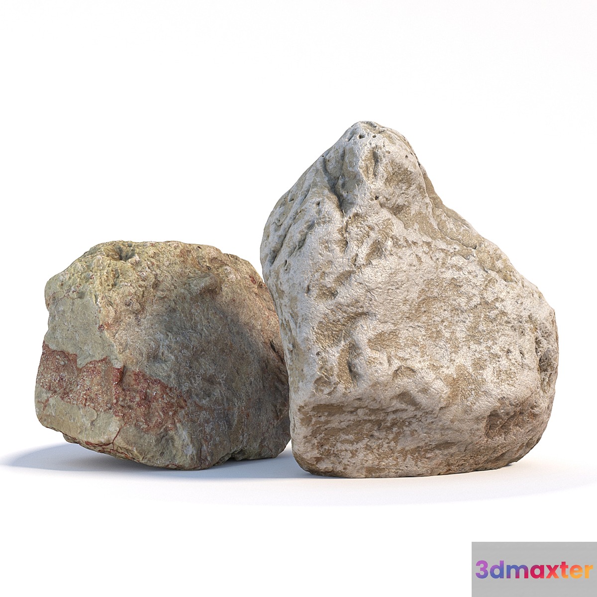 Stones 135 3D Max