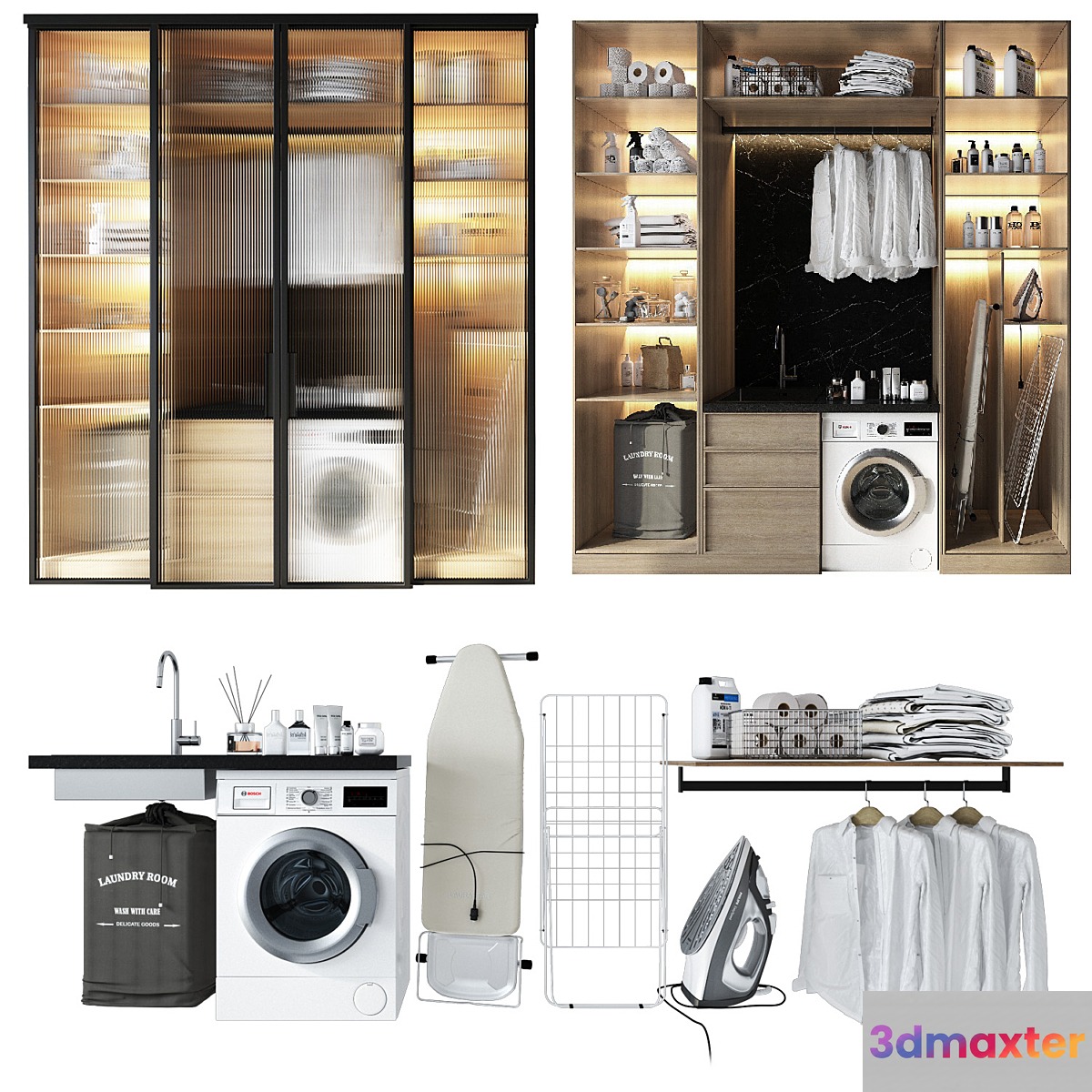 Laundry room_2 3D Max