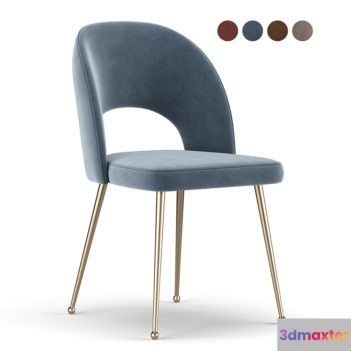 Swell chair 3D Max