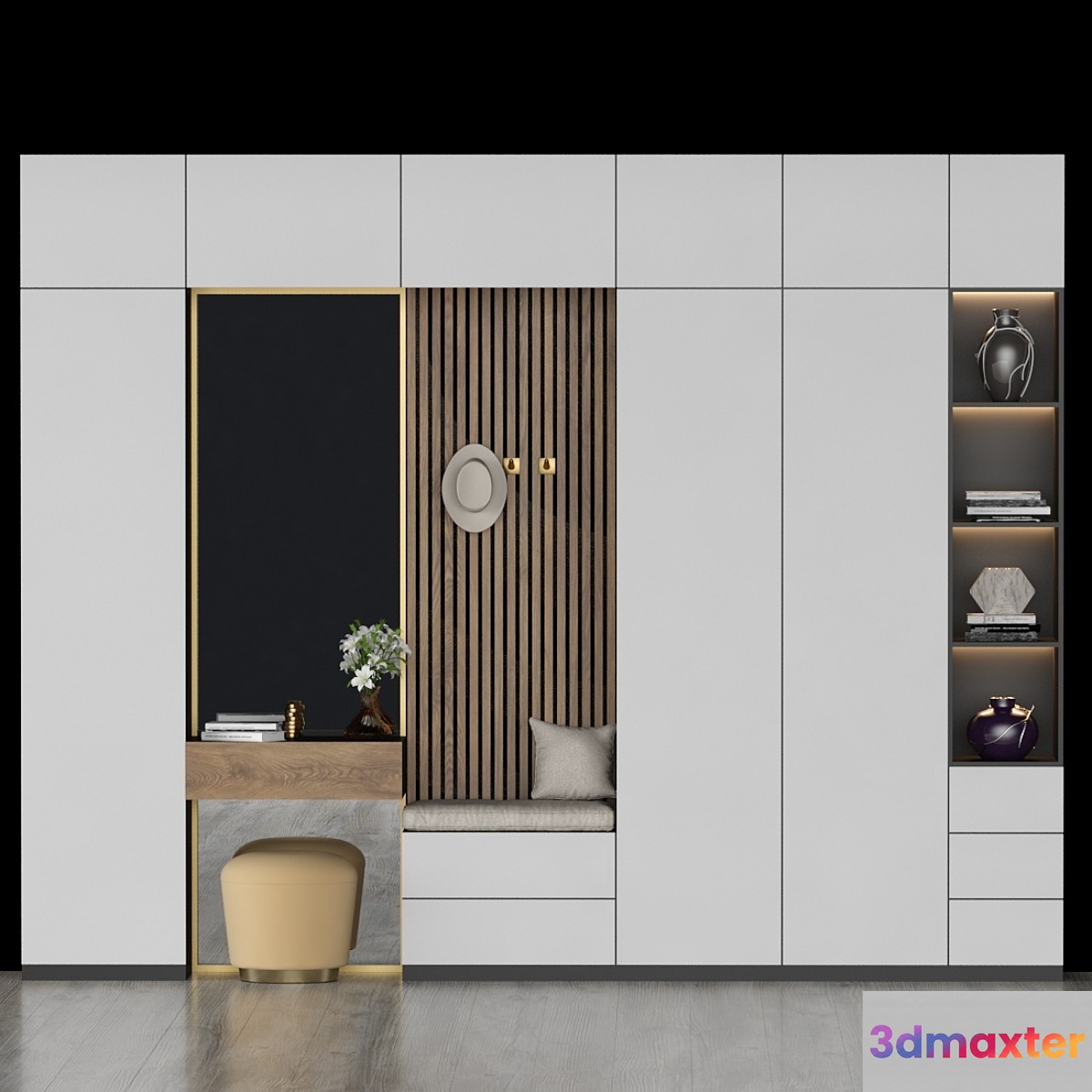 Hall Furniture 70 3D Max