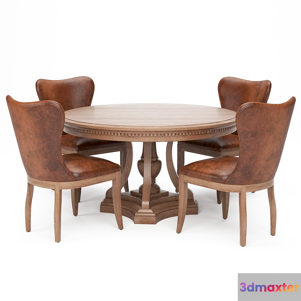 Dining Table 66 3D Max