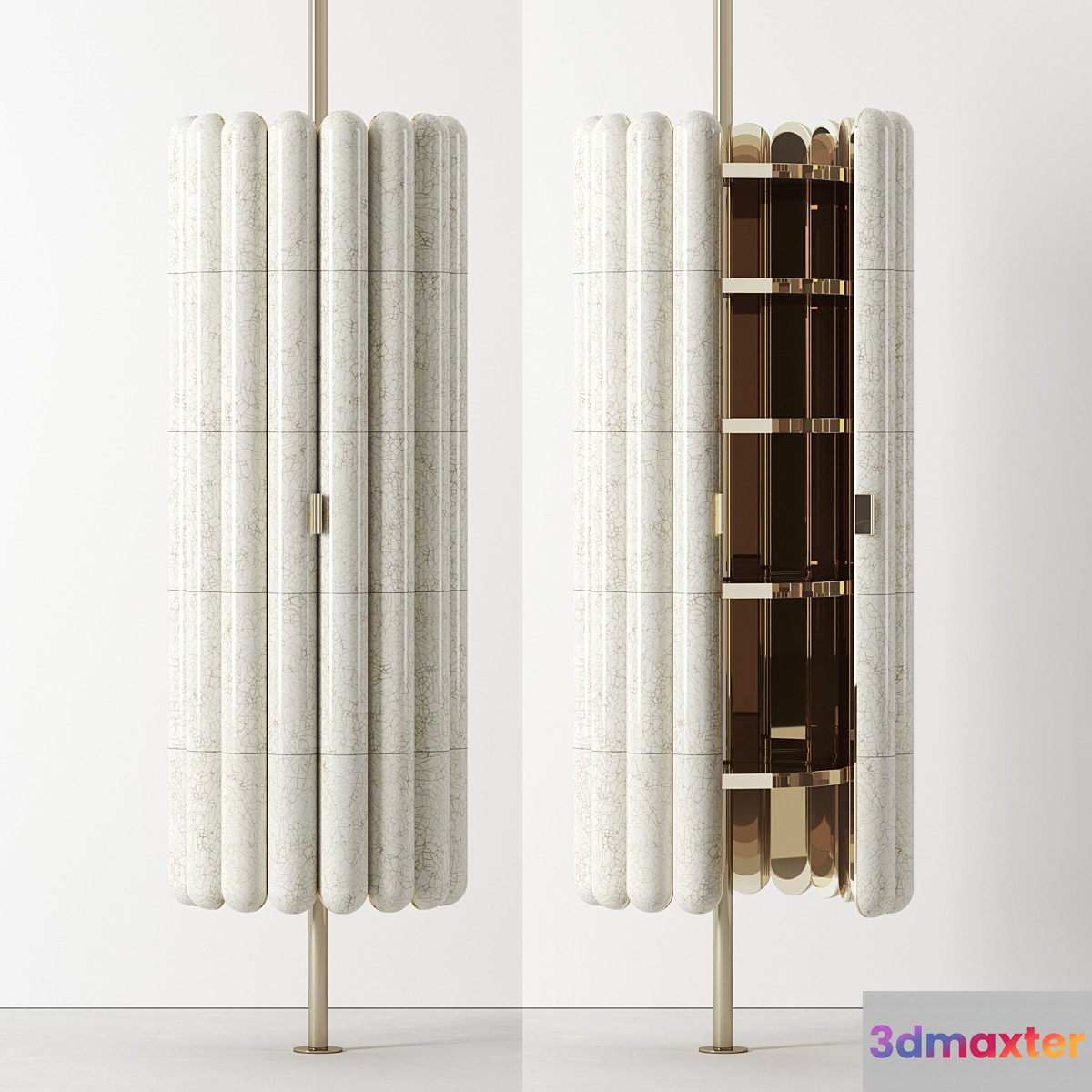 Raku-Yaki Cabinet Bar by Emmanuelle Simon - No.4