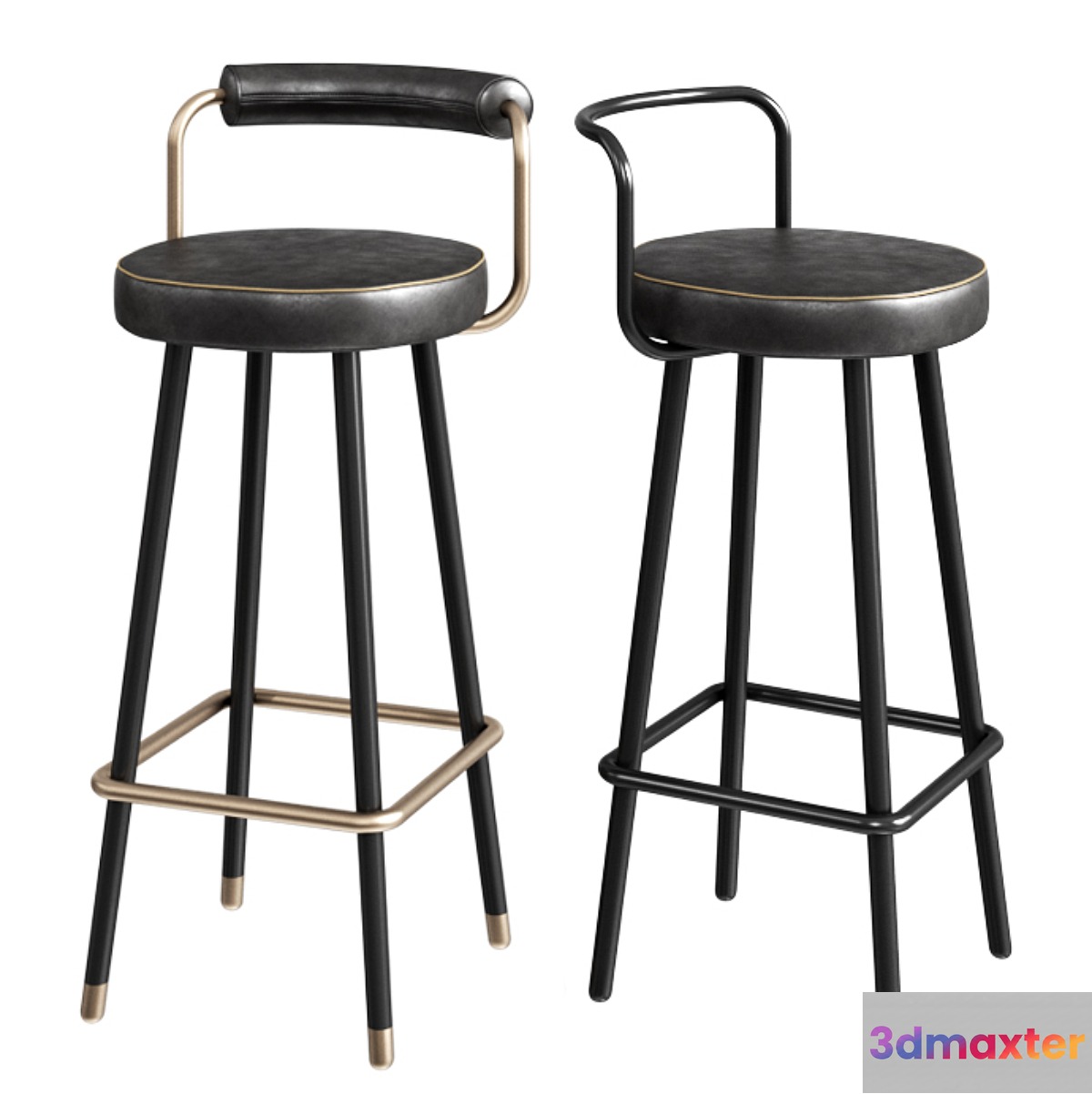 ToposWorkshop Block-BA Bar Stool