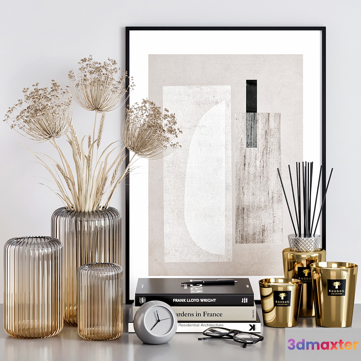Decorative set 07 - No.3 3D Max