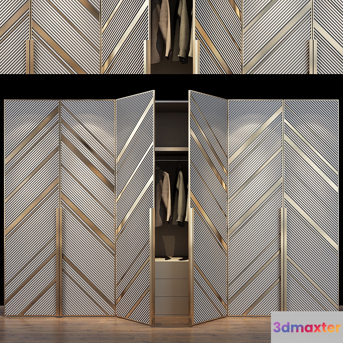 Cabinet Furniture 026 3D Max