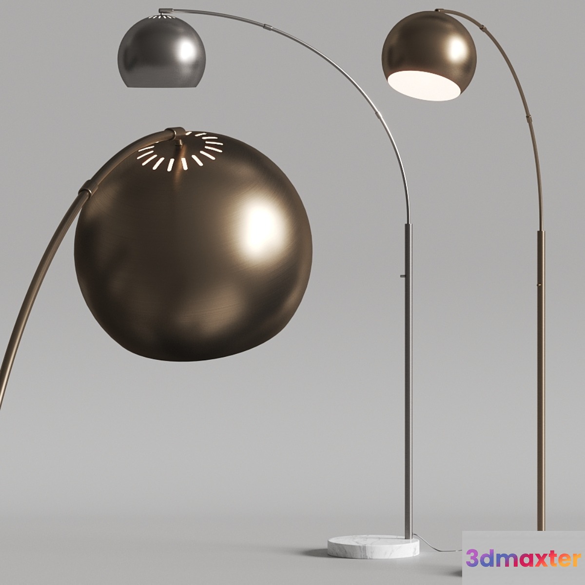Pottery Barn Nella Floor Lamps 3D Max