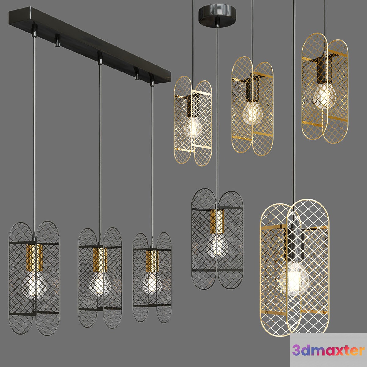 Vele Luce City collection 3D Max