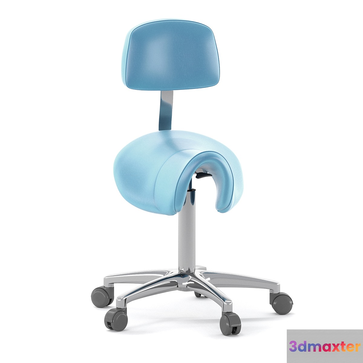 Lemi Group 052 S Hairdresser's stool on wheels 3D Max