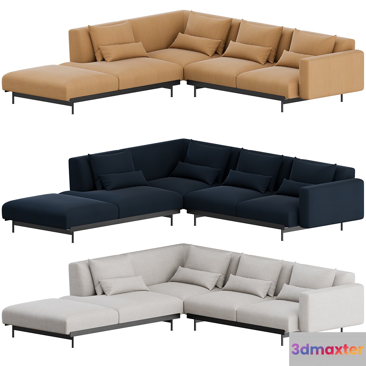 IN SITU Corner Sofa by Muuto 3D Max