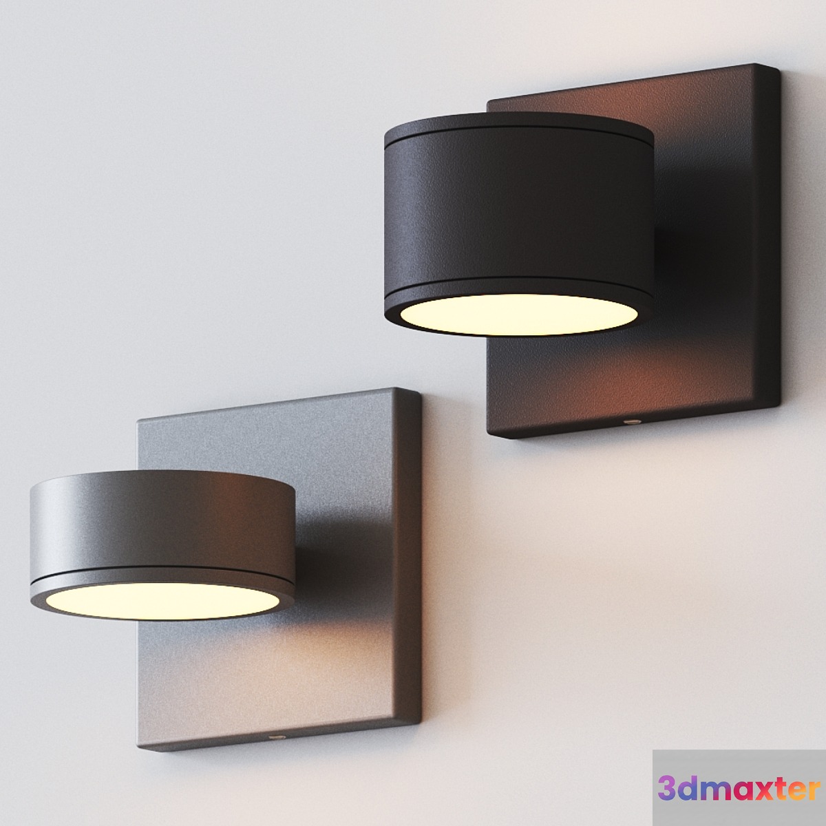 Ceres Outdoor Wall Sconce by Oxygen Lighting 3D Max