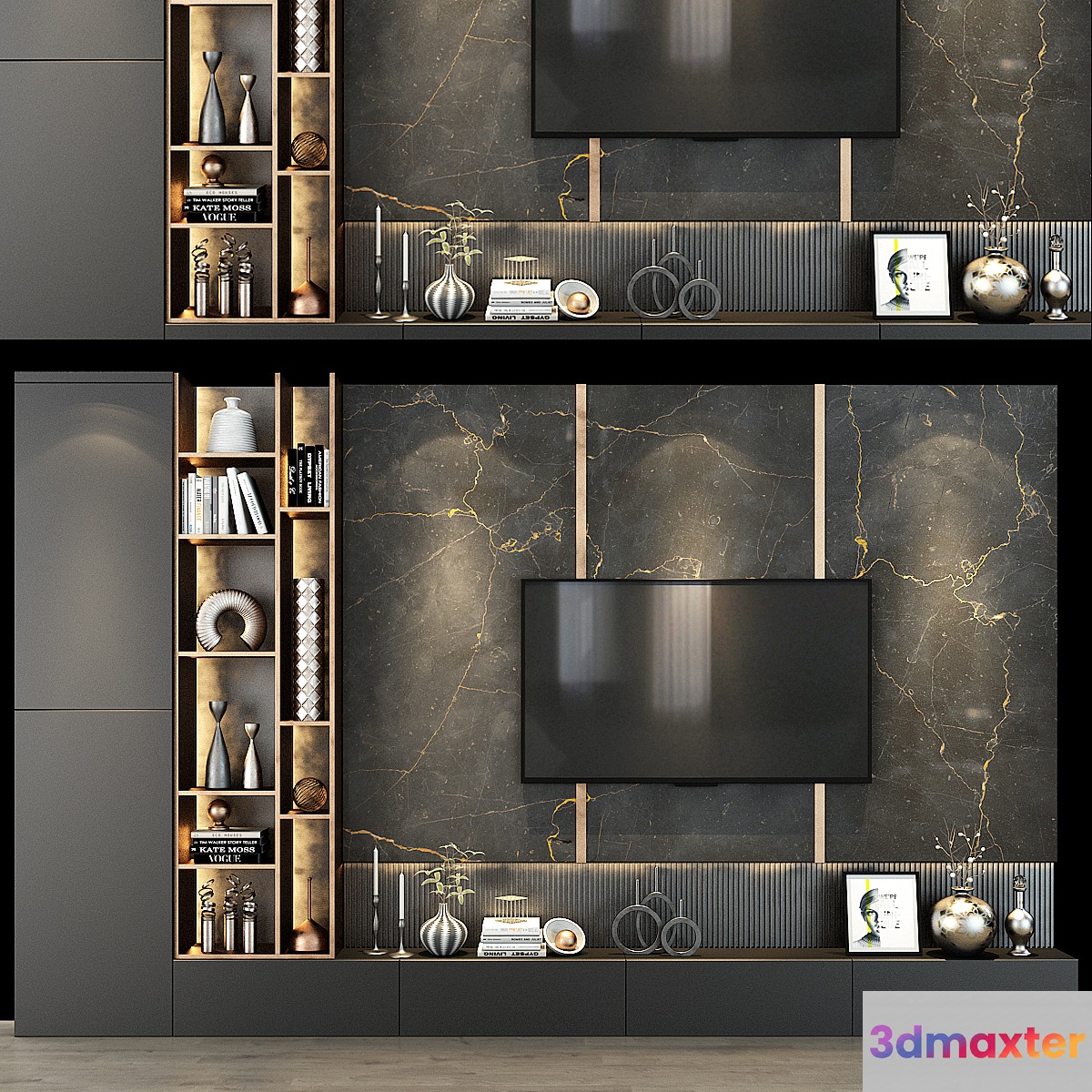 TV shelf 0282 3D Max