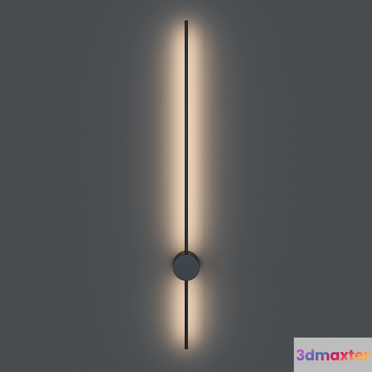 Linear sconce with reflected light Novosvet KEMMA WALL 3D Max