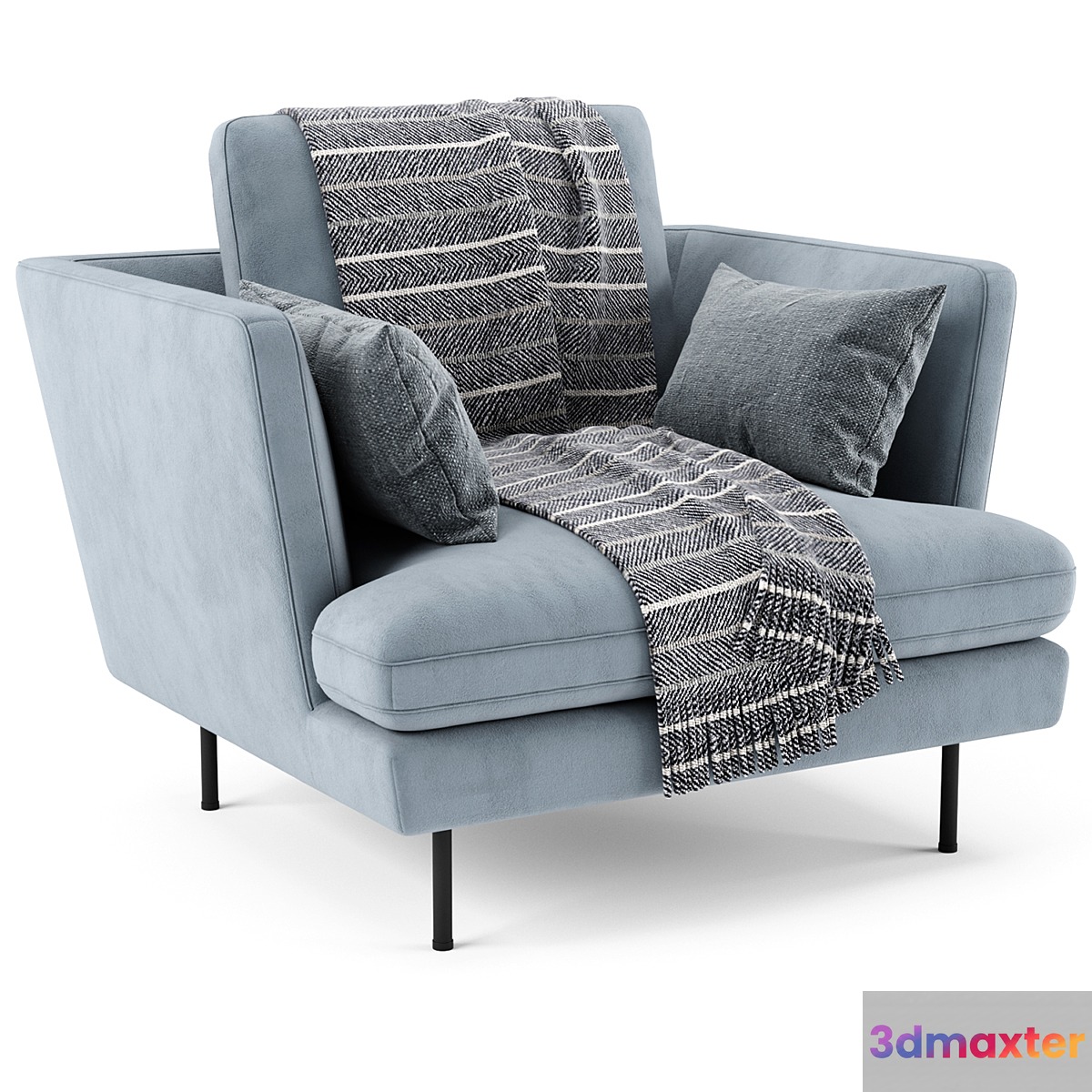 Bonaldo lars armchair 3D Max