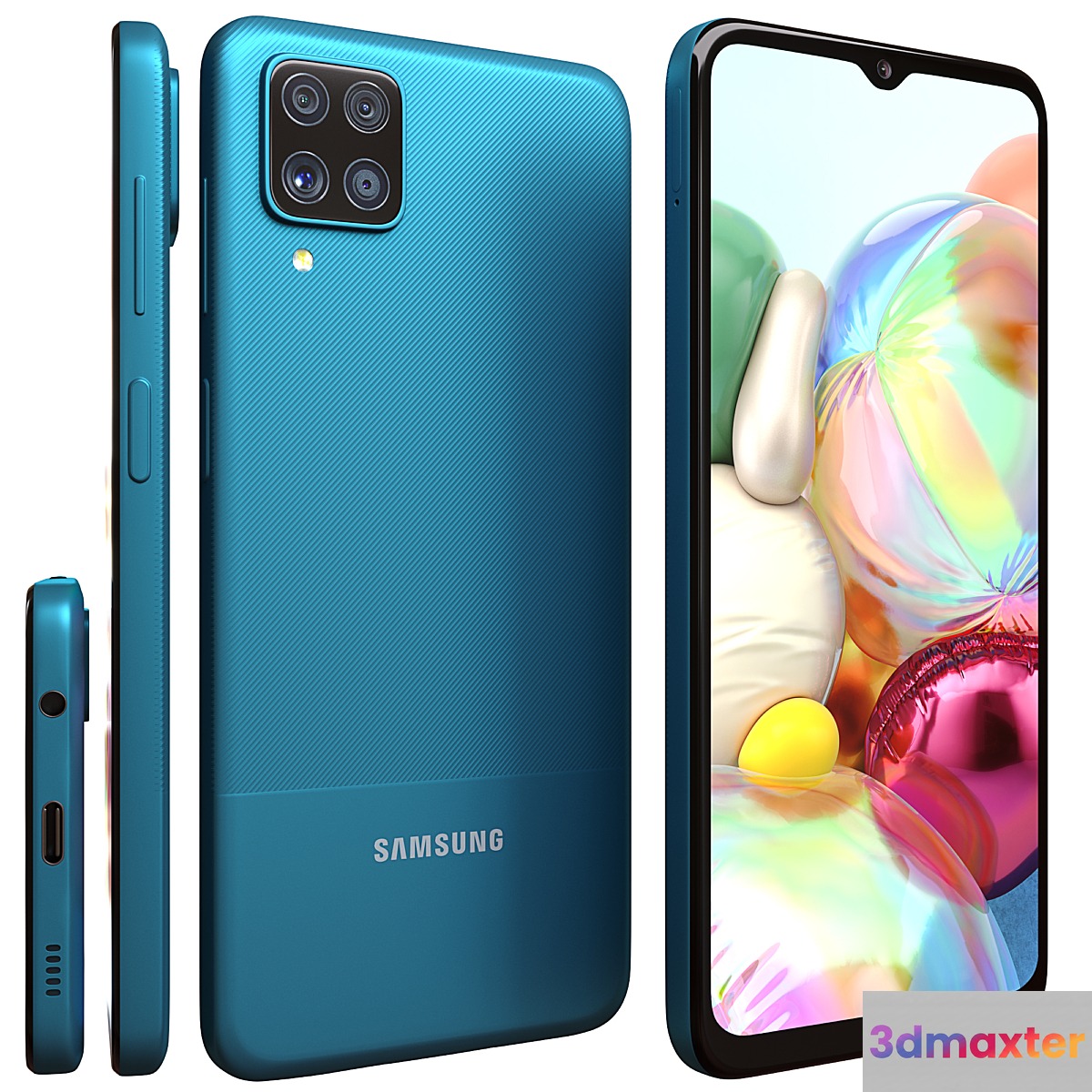 Samsung Galaxy A12 - No.2 3D Max