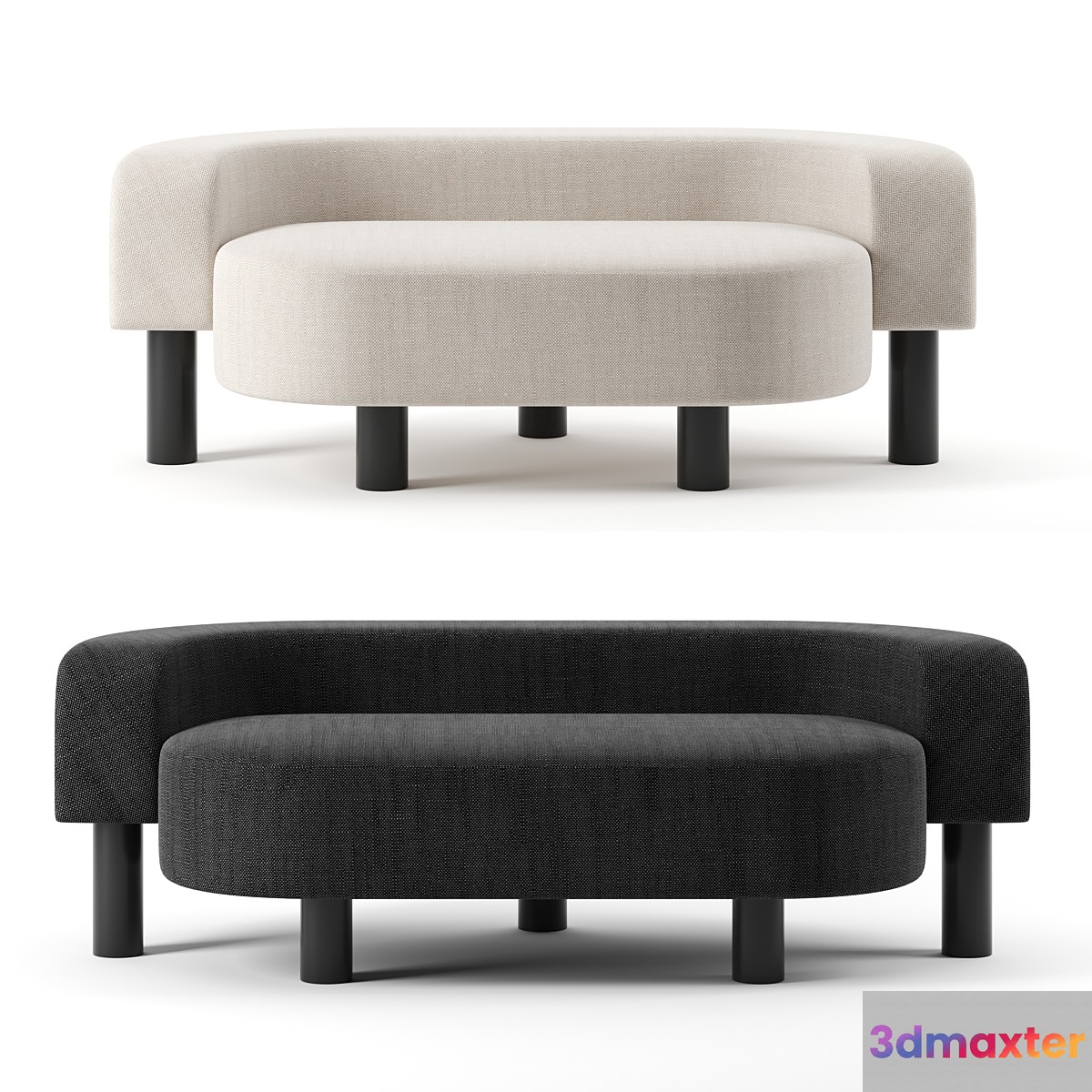 Pow sofa by Pulpo 3D Max