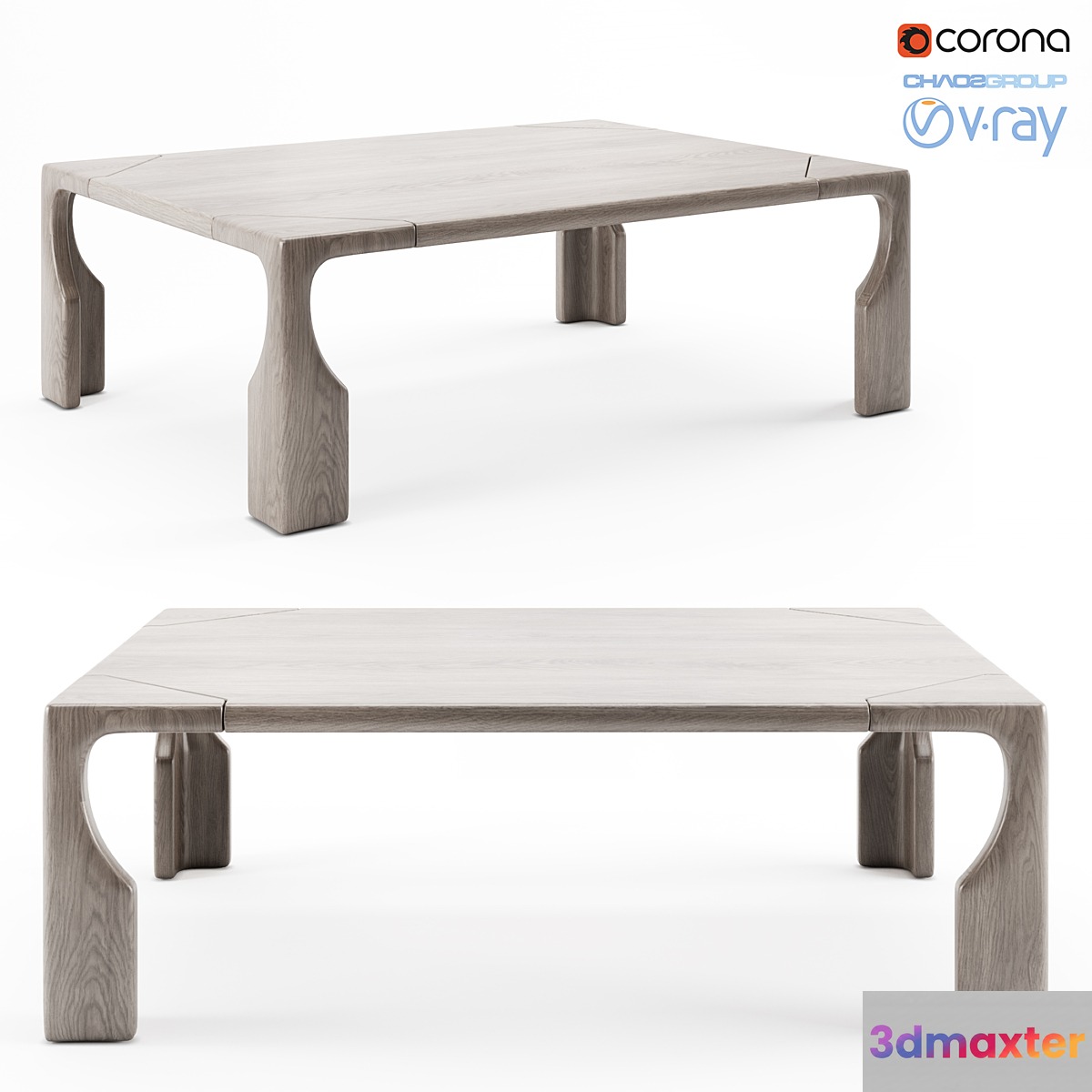Christophe Delcourt Luh Table 3D Max