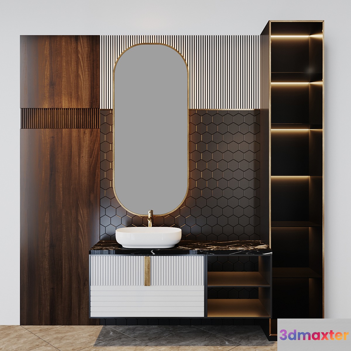 bath set 10 3D Max