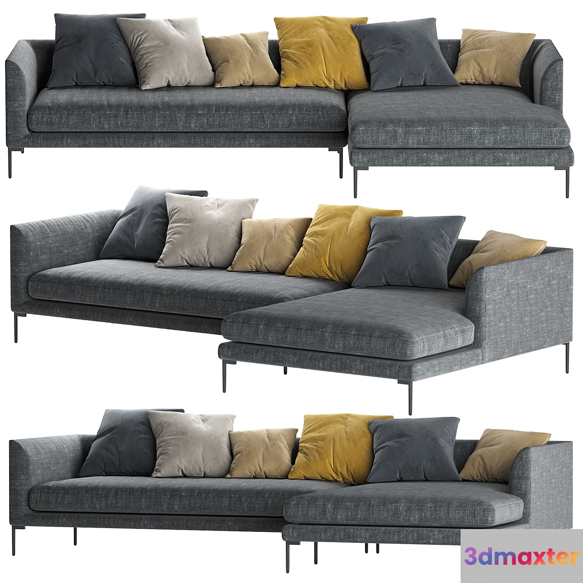 Sofa Blade by Wendelbo 3D Max