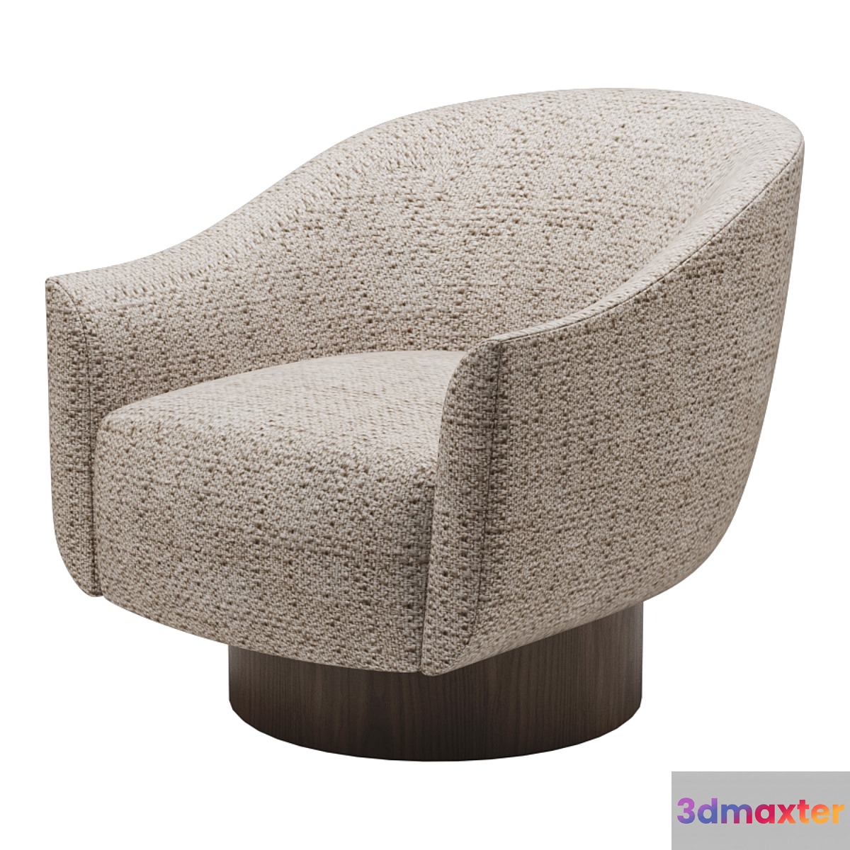 Kelly Wearstler Sonara Swivel chair 3D Max