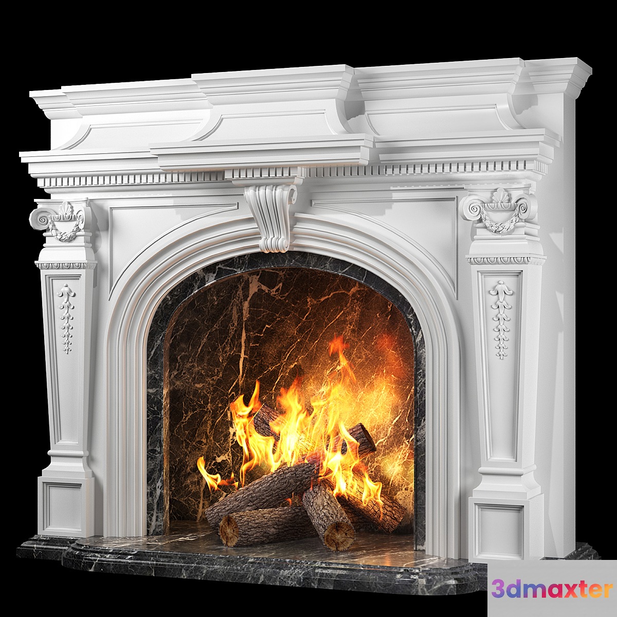 versailles fireplace
