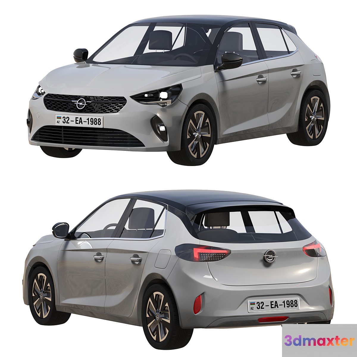 Opel E corsa 2019 3D Max