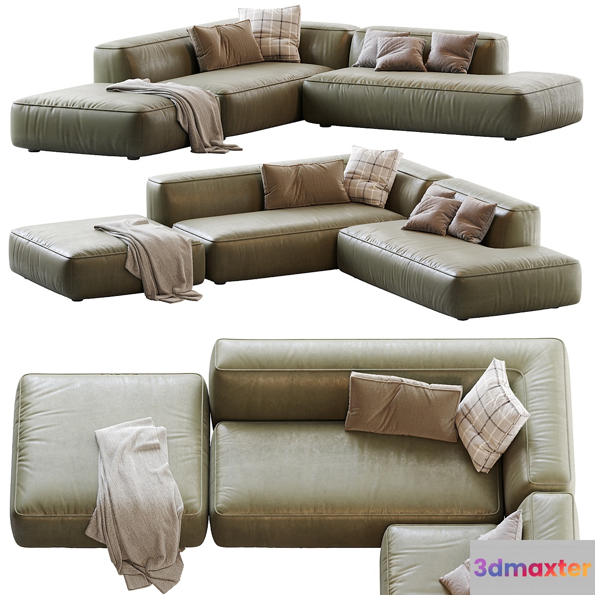 Sofa Lema CLOUD_Leather - No.3