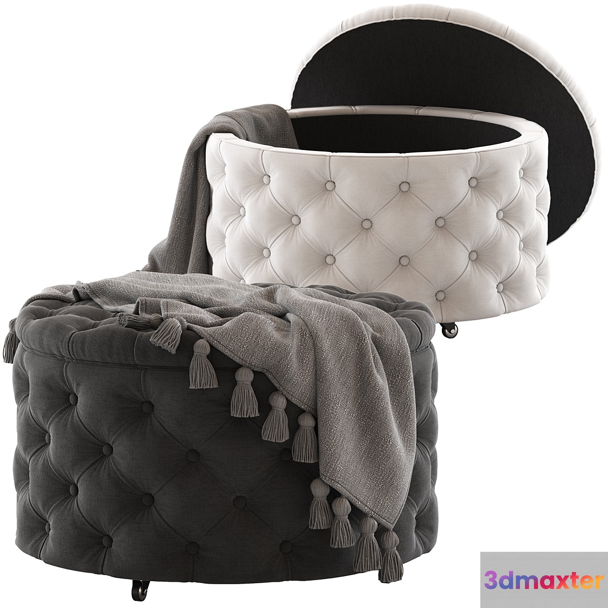 Hyde Park Home Jessica Ottoman - No.3