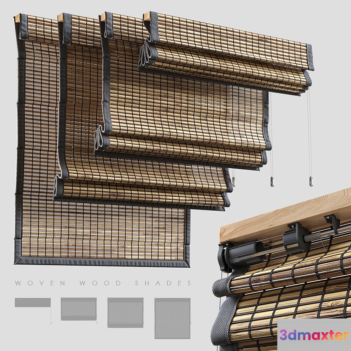 Woven Wood shades Woven Wood shades