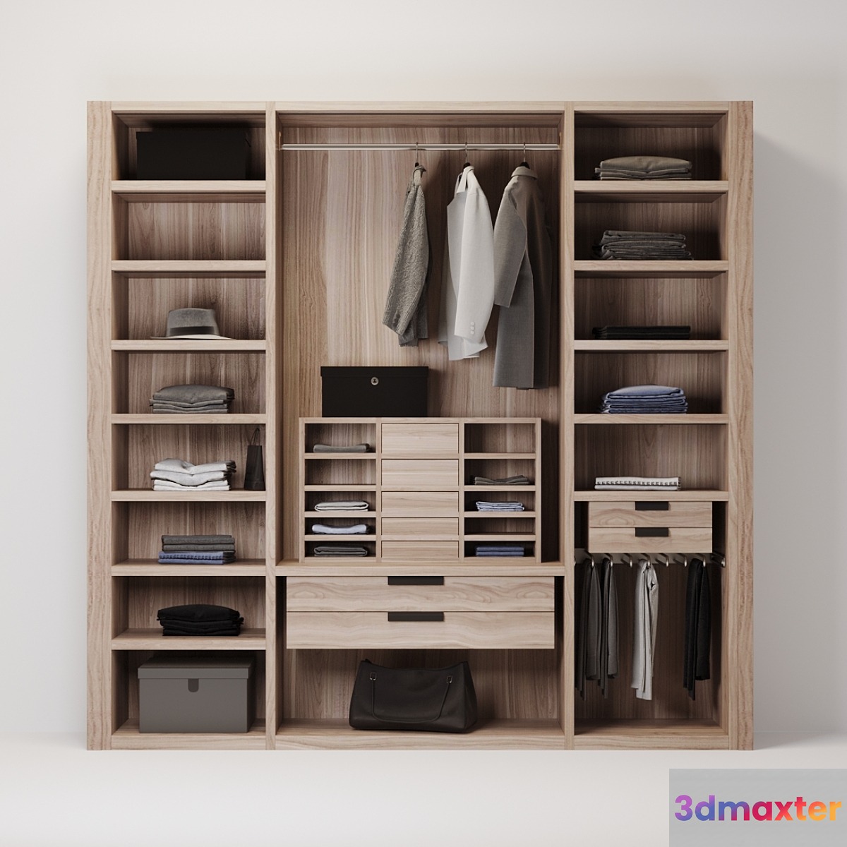 Poliform wardrobe - No.5 3D Max
