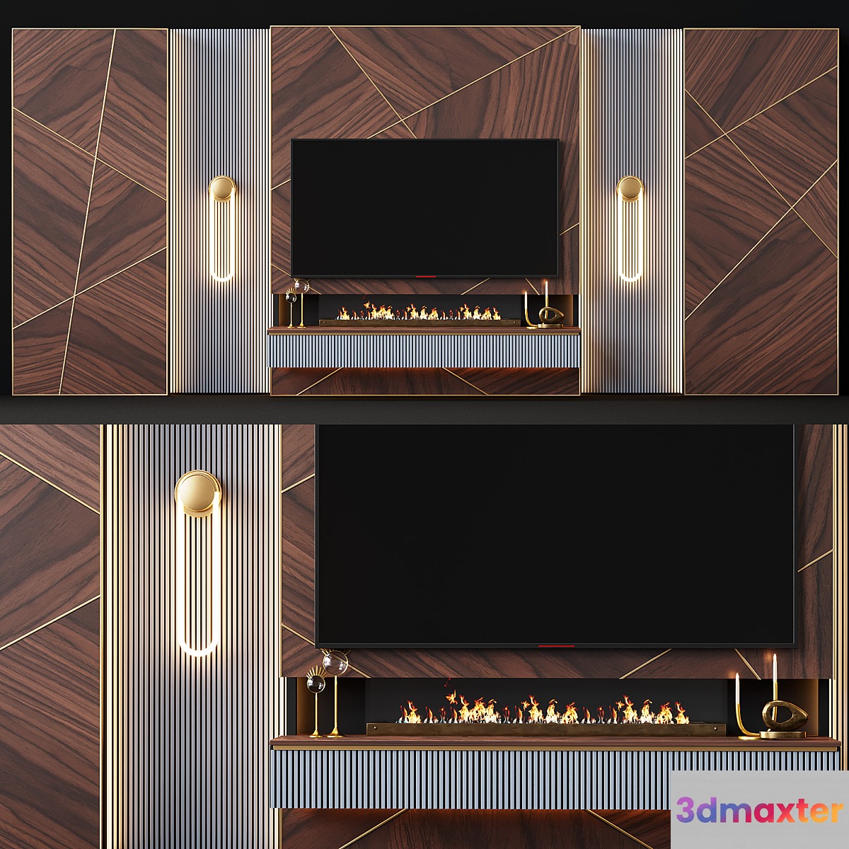 TV wall modern 61