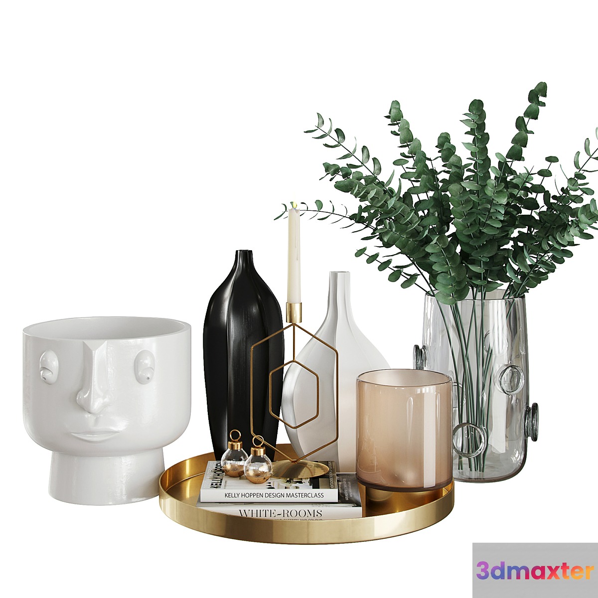 Decorative set Laredute 3D Max