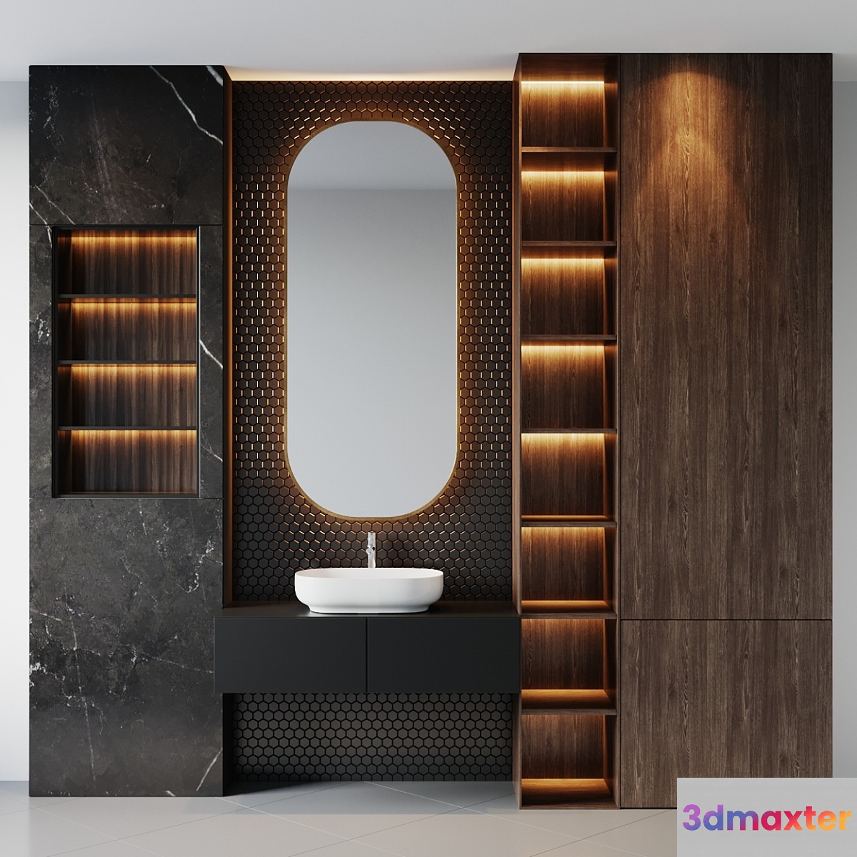 bath set 12 3D Max