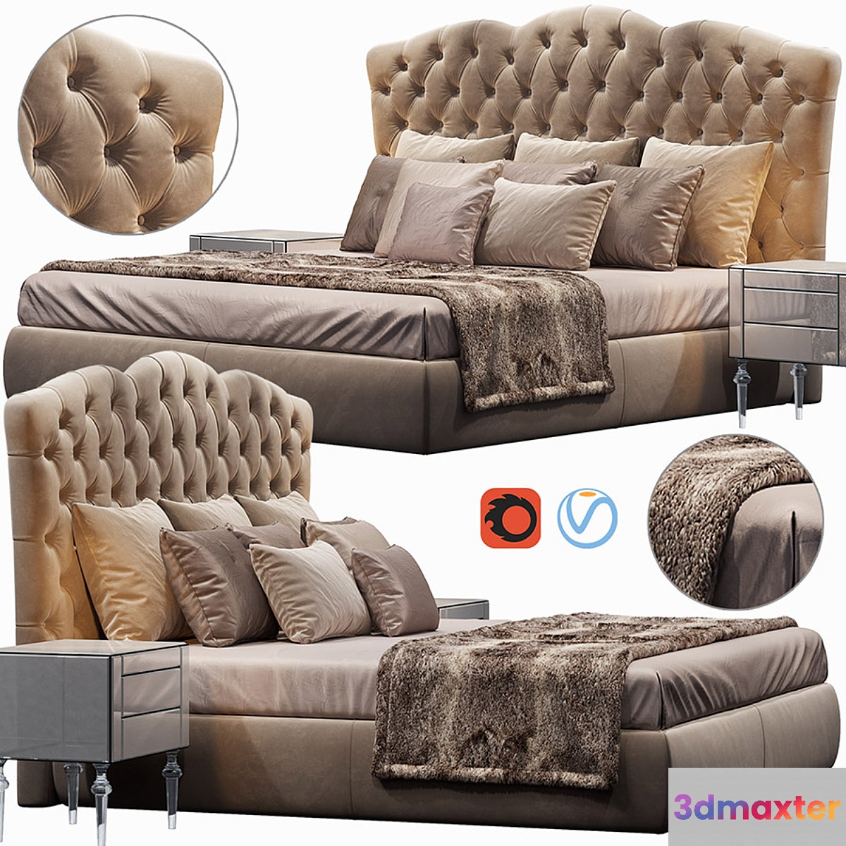 BED EGOIST LETTO DV HOME COLLECTION