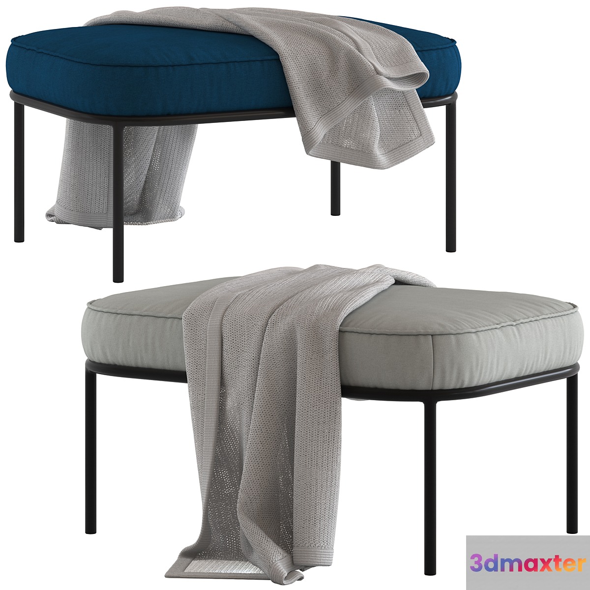 Innova Australia Trax Footstool 3D Max