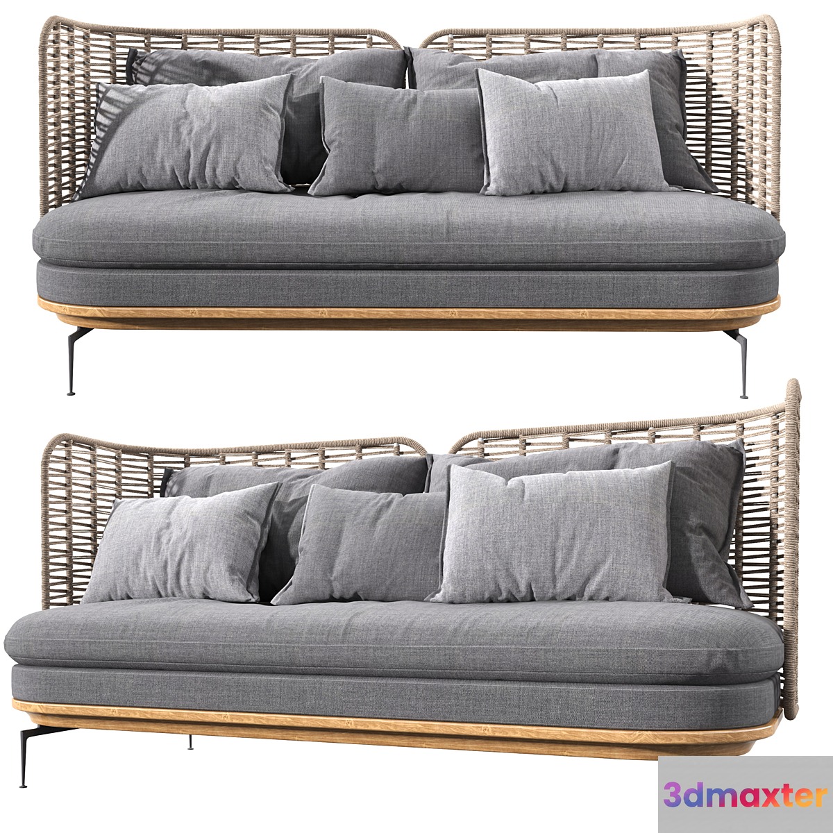 Sofa Mistral 3D Max