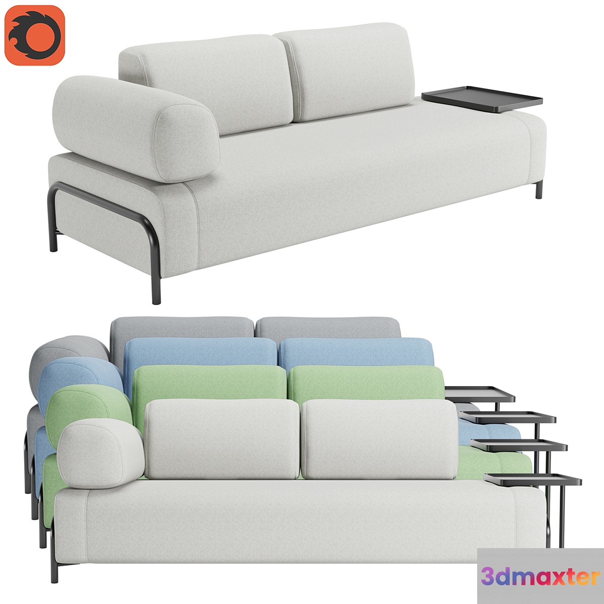 Compo 3 sofa