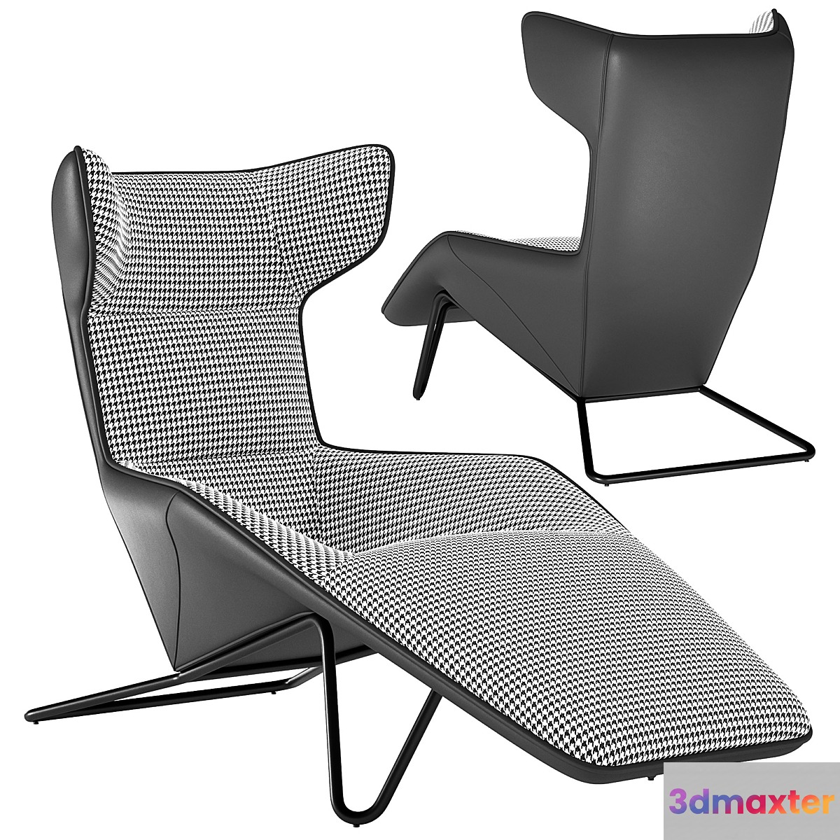 Lounge chair Granada 3D Max