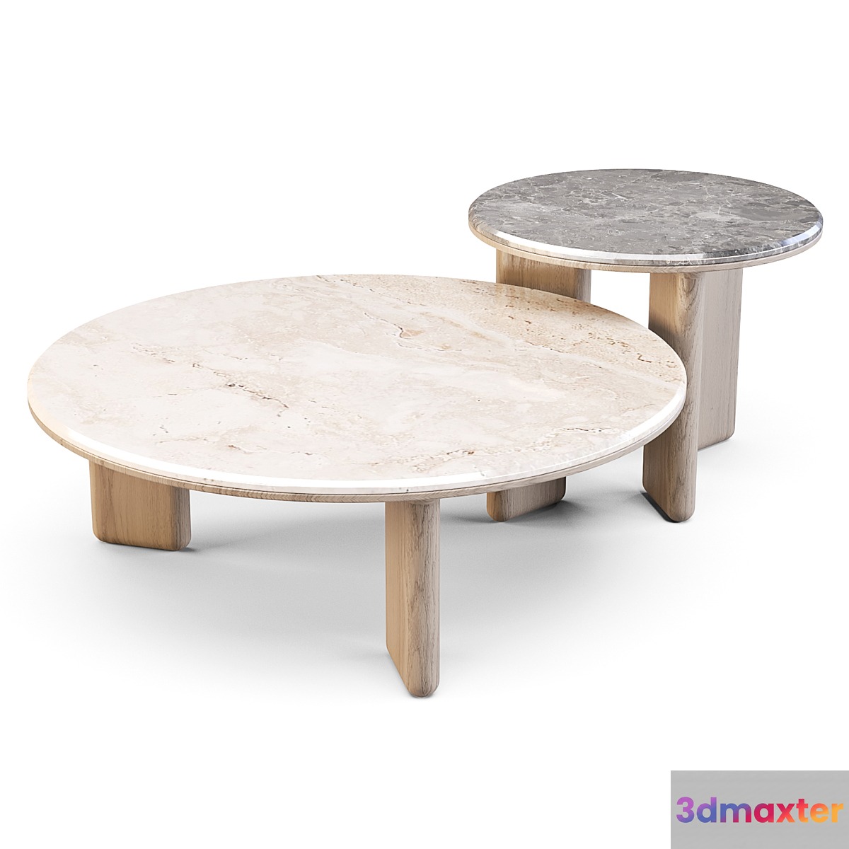 HC28: Oasis - Coffee and Side Tables 3D Max