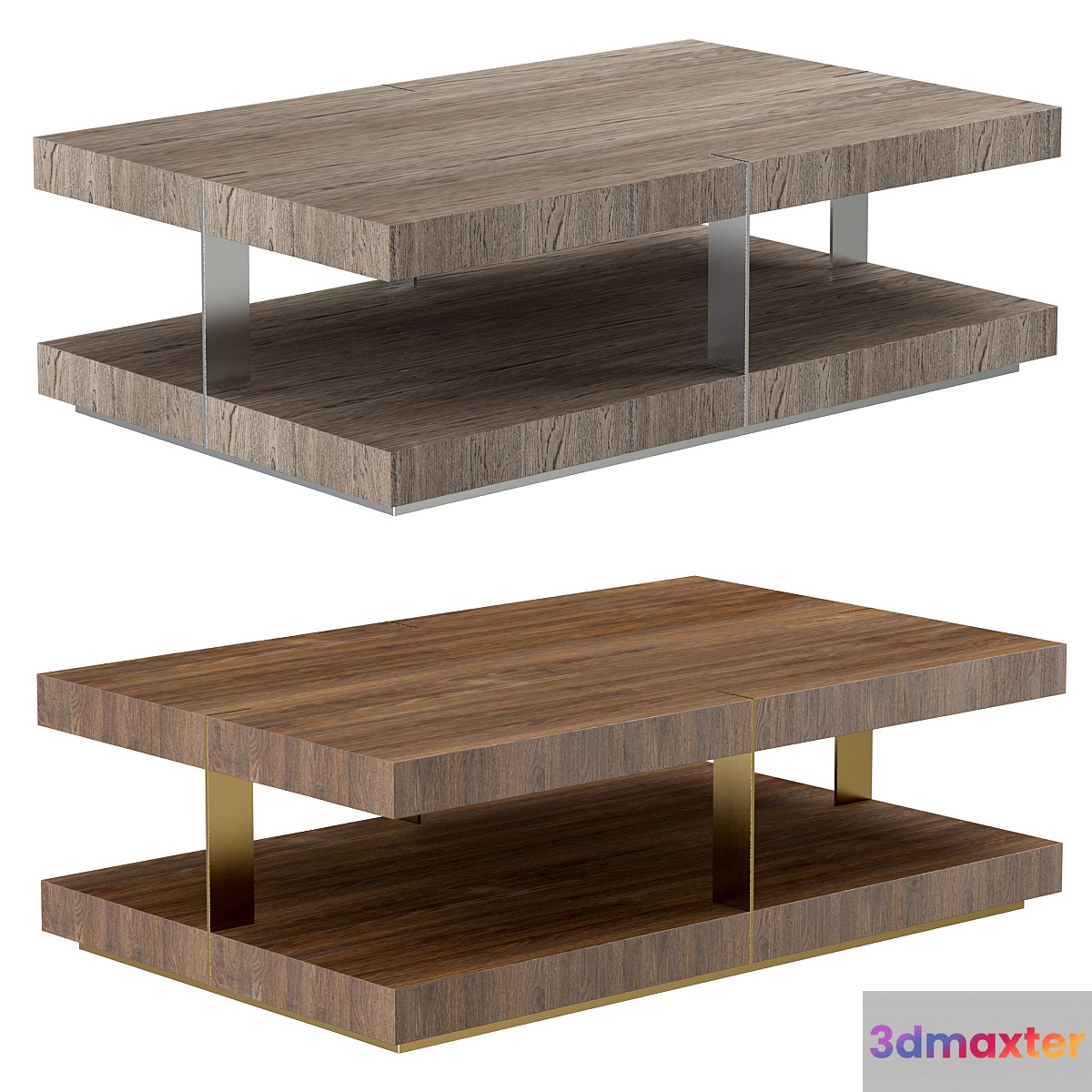 RH Modern Verrazano coffee table 3D Max