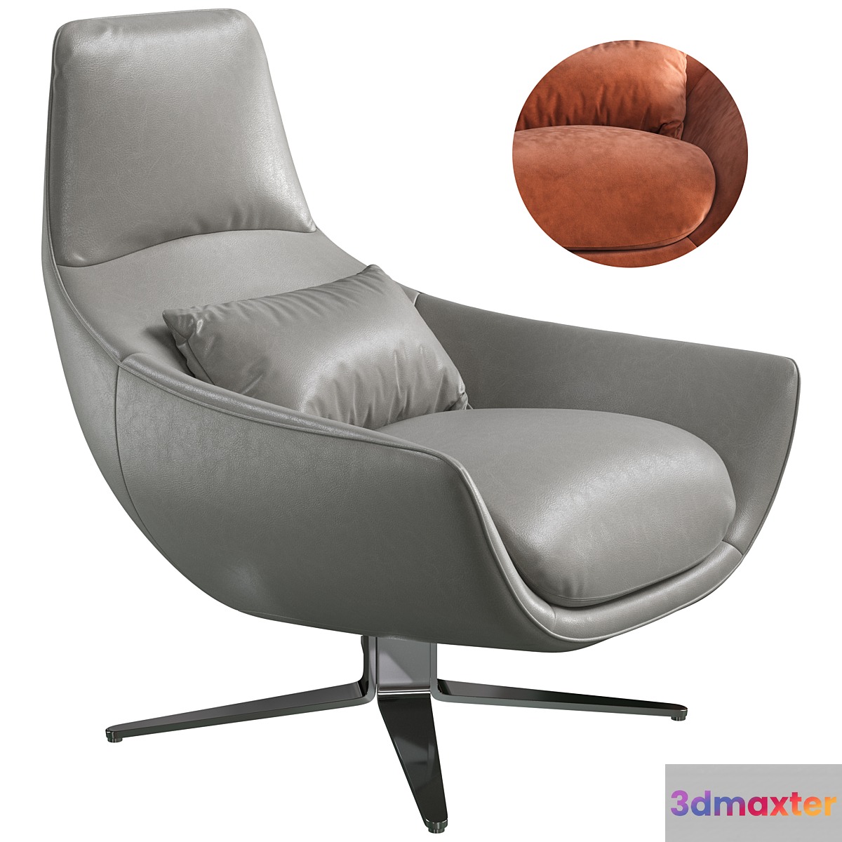 Armchair MisuraEmme Ermes 3D Max