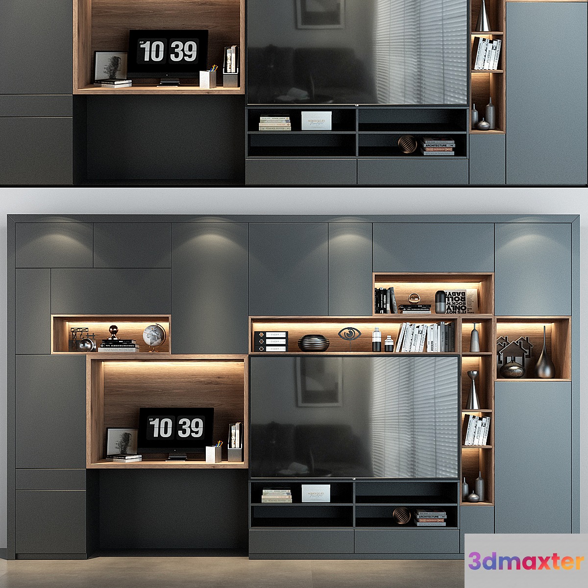 Cabinet Furniture 095 3D Max