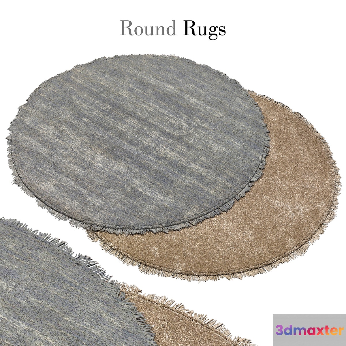 round rug 10 3D Max