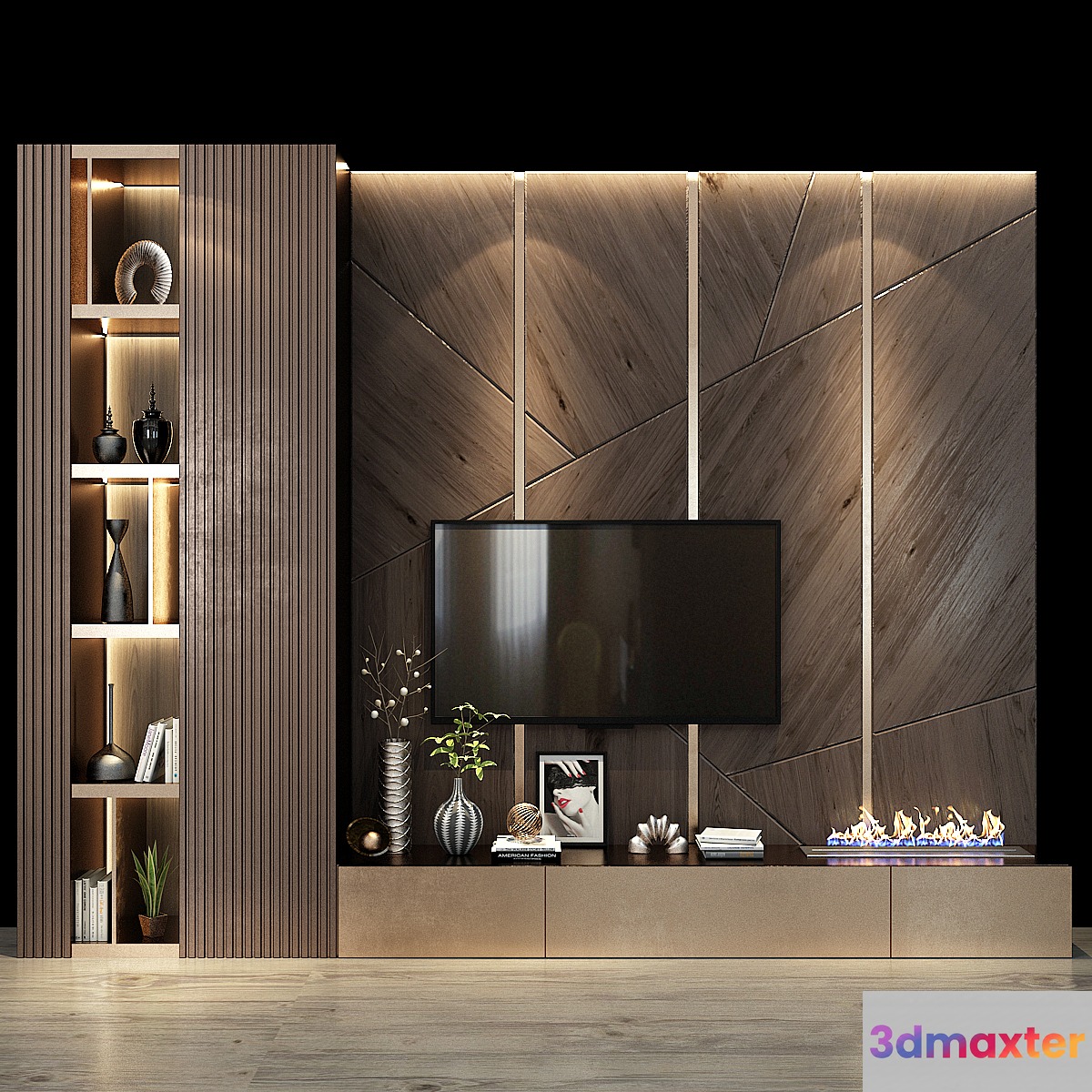 TV shelf 0295