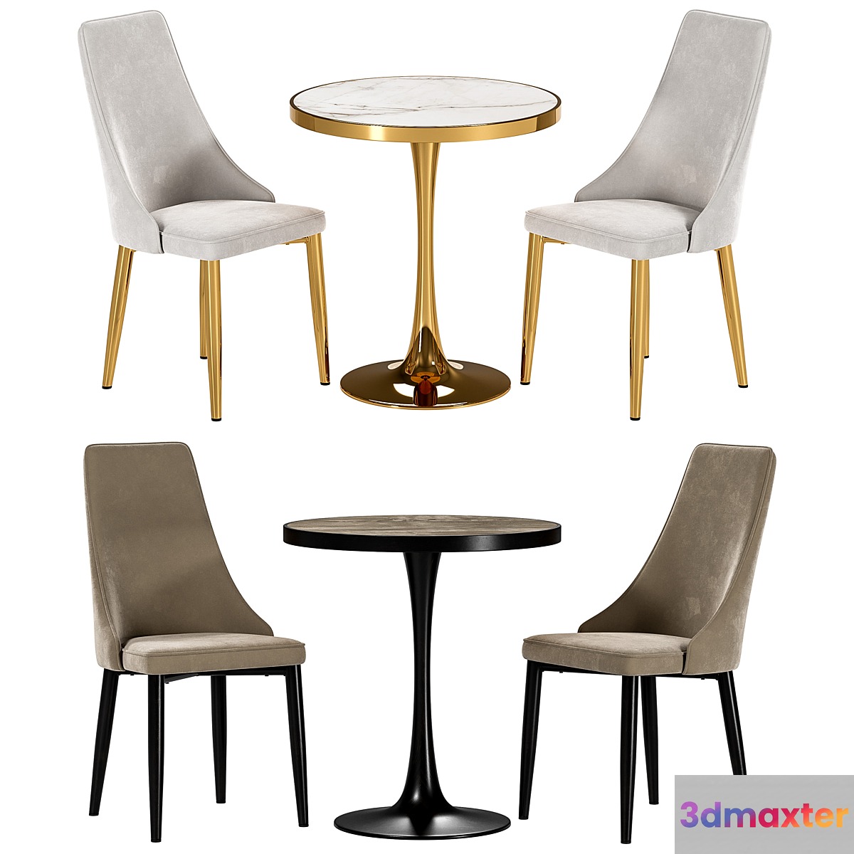 Largo dining chair and Dorian table - No.2