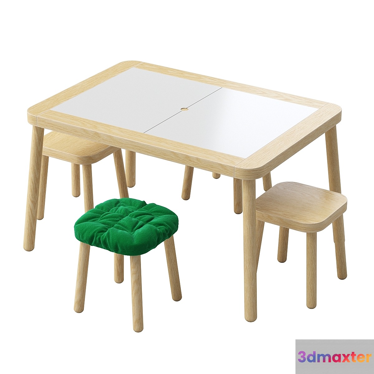 FLISAT Childrens table And Stools