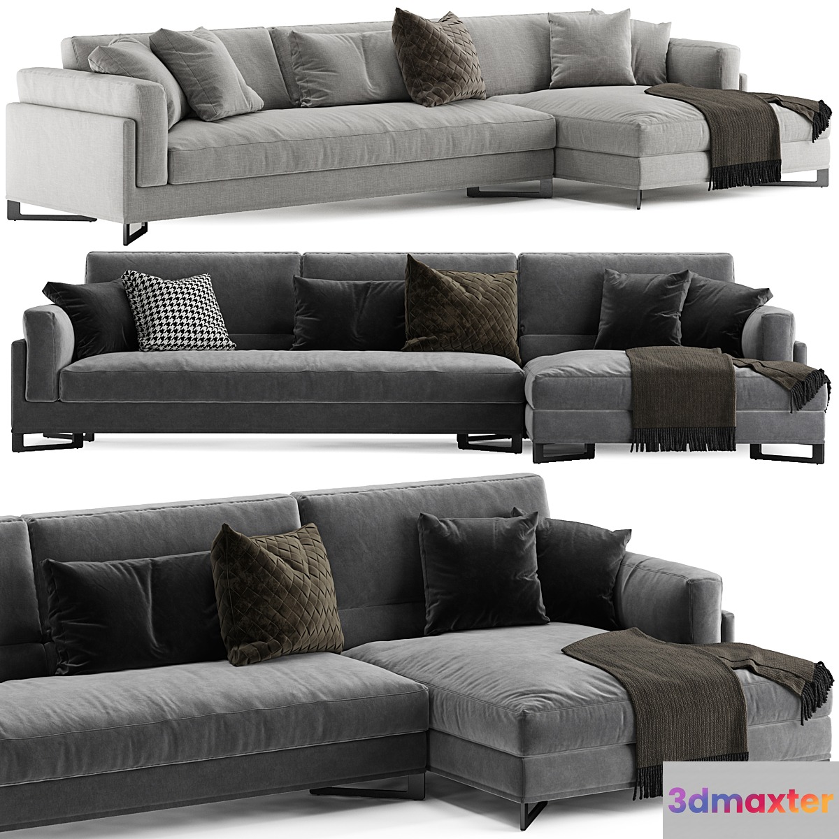 DAVIS IN L sofa by Frigerio Salotti - No.3